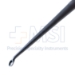 Spinal Curette, Size 0000, Reverse Angle, Overall Length 9" (229mm) - 1814-1050