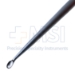 Spinal Curette, Size 0, Reverse Angle, Overall Length 9" (229mm) - 1814-1063