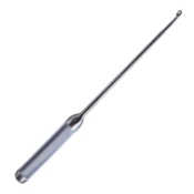 Spinal Fusion Curette, Size 0, Angled Forward 30 Degrees, Overall Length 15" (381mm) 