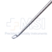 Spinal Fusion Curette, Size 4, Angled Forward 30 Degrees, Overall Length 15" (381mm) - AA3986-04