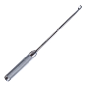 Spinal Fusion Curette, Size 4, Angled Forward 30 Degrees, Overall Length 15" (381mm) 