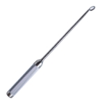 Spinal Fusion Curette,  Size 6, Angled Forward 30 Degrees, Overall Length 15" (381mm) 