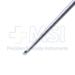 Spinal Fusion Curette,  Size 0000, Straight, Overall Length 15" (381mm) - AA3980-40