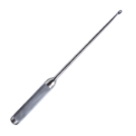 Spinal Fusion Curette, Size 1, Straight, Overall Length 15" (381mm) 
