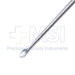 Spinal Fusion Curette, Size 5, Straight, Overall Length 15" (381mm) - AA3982-05
