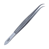 Splinter Forceps, Curved, Without Pin, Overall Length 4-1/2" (114mm) 