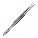 Splinter Forceps, With Pin, Serrated, Overall Length 5" (127mm) 