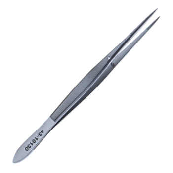 Splinter Forceps, With Pin, Serrated, Overall Length 5" (127mm) 