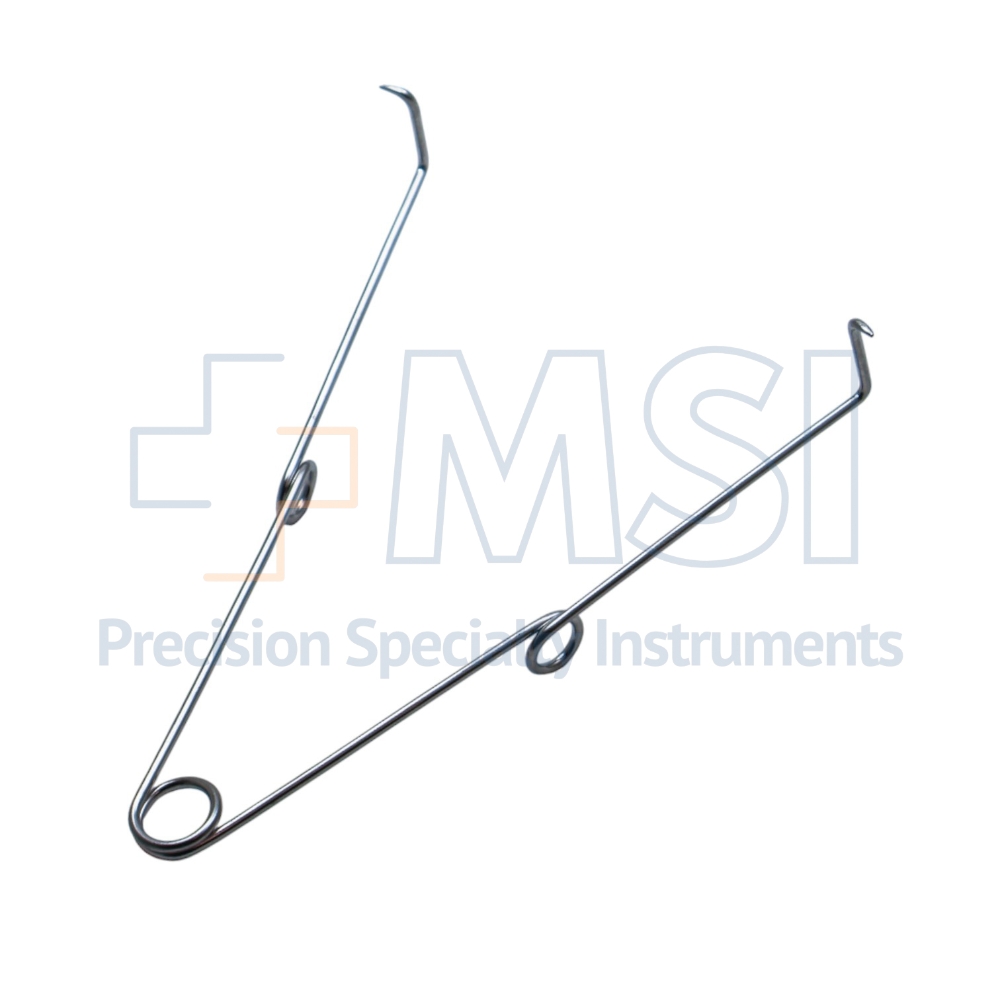 Rod Retractor Spring Replacement - Spring Retractor, Size 1, Overall Length 3
