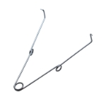 Spring Retractor, Size 1, Overall Length 3" (76mm) 