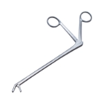 Spurling Intervertebral Disc Rongeur, Angled Up, 4mm x 10mm Bite, Shaft Length 7" (178mm) 