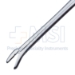 Spurling Intervertebral Discectomy Rongeur, Angled Down 45 Degrees, 4mm X 10mm Jaws, Two Ring Handles, Working Length 5" (127mm) - D7804