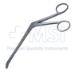 Spurling Intervertebral Discectomy Rongeur, Angled Down 45 Degrees, 4mm X 10mm Jaws, Two Ring Handles, Working Length 5" (127mm) - D7804