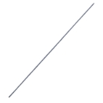 Steinmann Pin, Double Ended Trocar Points, 2mm, Overall Length 9" (229mm), 5 Units Per Package 