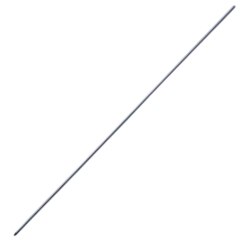Steinmann Pin, Single Ended Trocar, Round Point, 2mm, Overall Length 9" (229mm), 5 Units Per Package 