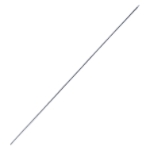 Steinmann Pin, Single Ended Trocar, Round Point, 2.4mm, Overall Length 9" (229mm), 5 Units Per Package 