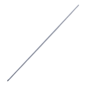Steinmann Pin, Single Ended Trocar, Round Point, 3.2mm, Overall Length 9" (229mm), 5 Units Per Package 