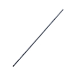 Steinmann Pin, Single Ended, 4.5mm, Round, Trocar, Overall Length 9" (229mm) 