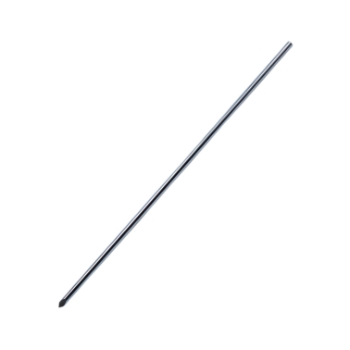 Steinmann Pin, Single Ended, 4.5mm, Round, Trocar, Overall Length 9" (229mm) 