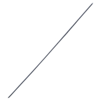 Steinmann Pin, Double Ended Trocar Points, Fully Threaded, 2mm, Overall Length 9" (229mm), Pack Of 6 