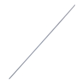 Steinmann Pin, Double Ended Trocar Points, Fully Threaded, 2.4mm, Overall Length 9" (229mm), Pack Of 6 