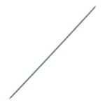 Steinmann Pin, Double Ended, Fully Threaded, Trocar, 3.2mm, Overall Length 9" (229mm), Pack of 6 