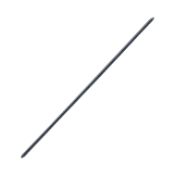 Steinmann Pin, Double Ended, Fully Threaded, Trocar, 4.5mm, Overall Length 9" (229mm), Pack of 6 