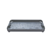 Sterilization Perforated Tray, Dimensions 11.8" x 5.8" x 1" 