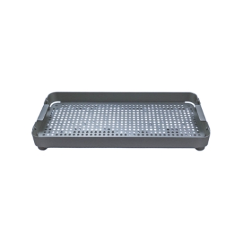 Sterilization Perforated Tray, Dimensions 11.8" x 5.8" x 1" 