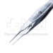 Stern-Castroviejo Suturing Forceps, Straight Shafts, 0.5mm Teeth, 6mm Tying Platform, Wide Serrated Handle, Thumb Catch Lock Polished Finish, Overall Length 4-1/2" (115mm) - 5-2809-S