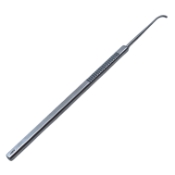 Stevens Tenotomy Hook, 6mm Curved Hook, Serrated Flat Handle, Polished Finish, Overall Length 4-3/4" (120mm) K3-6600,E0600,08-04401,K3-6600,08-04401,E0600