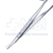 Stevens Tenotomy Scissors, Curved, Heavy Model, Blunt Tips, 19mm Mid-Screw To Tip, Ribbon Style Ring Handle, Overall Length 3-3/4" (98mm) - 5-4663
