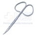 Stevens Tenotomy Scissors, Curved, Heavy Model, Blunt Tips, 19mm Mid-Screw To Tip, Ribbon Style Ring Handle, Overall Length 3-3/4" (98mm) - 5-4663