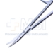 Stevens Tenotomy Scissors, Curved, Blunt Tips, Standard Model, 30mm Mid-Screw To Tip, Ring Handle, Two Tone Finish, Overall Length 4-3/8" (112mm) - 19-13168