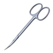 Stevens Scissors, Curved, Blunt/Blunt, Overall Length 4-1/8" (105mm) 