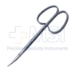 Stevens Scissors, Curved, Blunt Tips, Overall Length 4-1/4" (108mm) - 19-13871