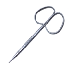 Stevens Scissors, Straight, Blunt Tips, Overall Length 4-1/4" (108mm) 
