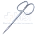 Stevens Tenotomy Scissors, Straight, Heavy Model, Blunt Tips, 19mm Mid-Screw To Tip, Ribbon Style Ring Handle, Overall Length 3-3/4" (98mm) - 5-4661