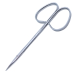 Stevens Tenotomy Scissors, Straight, Heavy Model, Blunt Tips, 19mm Mid-Screw To Tip, Ribbon Style Ring Handle, Overall Length 3-3/4" (98mm) 1008557,May-61,E3550 I