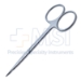 Stevens Tenotomy Scissors, Straight, Sharp, Longer Rounded Blades, Shanks Rounded, Two Tone Finish Overall Length 4-1/4" (110mm) - 19-13167