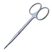 Stevens Tenotomy Scissors, Straight, Sharp, Longer Rounded Blades, Shanks Rounded, Two Tone Finish Overall Length 4-1/4" (110mm) 