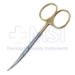 Stevens Tenotomy Scissors, TC, Curved, Overall Length 4-1/2" (114.3mm) - 19-132168