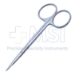 Stevens Tenotomy Scissors, Straight, Standard Model, Blunt Tips, 19mm Mid-Screw To Tip, Ring Handle, Overall Length 4-1/2" (112mm) - 5-4671