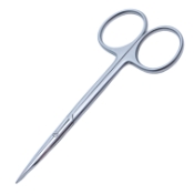 Stevens Tenotomy Scissors, Straight, Standard Model, Blunt Tips, 19mm Mid-Screw To Tip, Ring Handle, Overall Length 4-1/2" (112mm) 1012209,May-71,K4-8500,08-03106,E3560