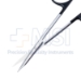 Stevens Tenotomy Scissors, Super Cut, Sharp Tips, Bottom Blade Serrated, Black Ring Handles, Overall Length 4-1/2" (115mm) - 19-133167