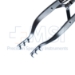Stevenson Adjustable Lacrimal Sac Retractor, 3 x 3 Prongs, Blunt - 11-2-0611