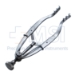 Stevenson Adjustable Lacrimal Sac Retractor, 3 x 3 Prongs, Blunt - 11-2-0611