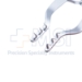 Stevenson Lacrimal Sac Retractor, Curved 3mm Teeth, 20mm Blade Spread, Dull Finish, Overall Length 3-1/4" (85mm) - 5-5611