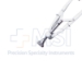 Stevenson Lacrimal Sac Retractor, Solid 13.5mm Wide x 5mm Deep Serrated Blades, Dull Finish, 20mm Spread, Overall Length 3-1/8" (80mm) - 5-5612