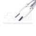 Stevenson Lacrimal Sac Retractor, Solid 13.5mm Wide x 5mm Deep Serrated Blades, Dull Finish, 20mm Spread, Overall Length 3-1/8" (80mm) - 5-5612